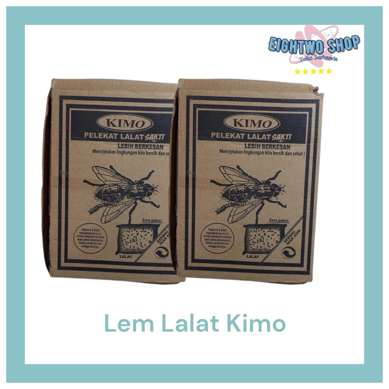 

Lem Lalat Kertas Murah Kimo Isi 10 Pcs