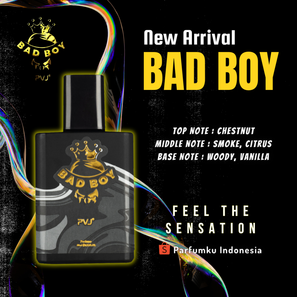 PARFUM TERLARIS BAD BOY - PVJ LIMITED EDITION - 50ML -  PARFUMKU INDONESIA