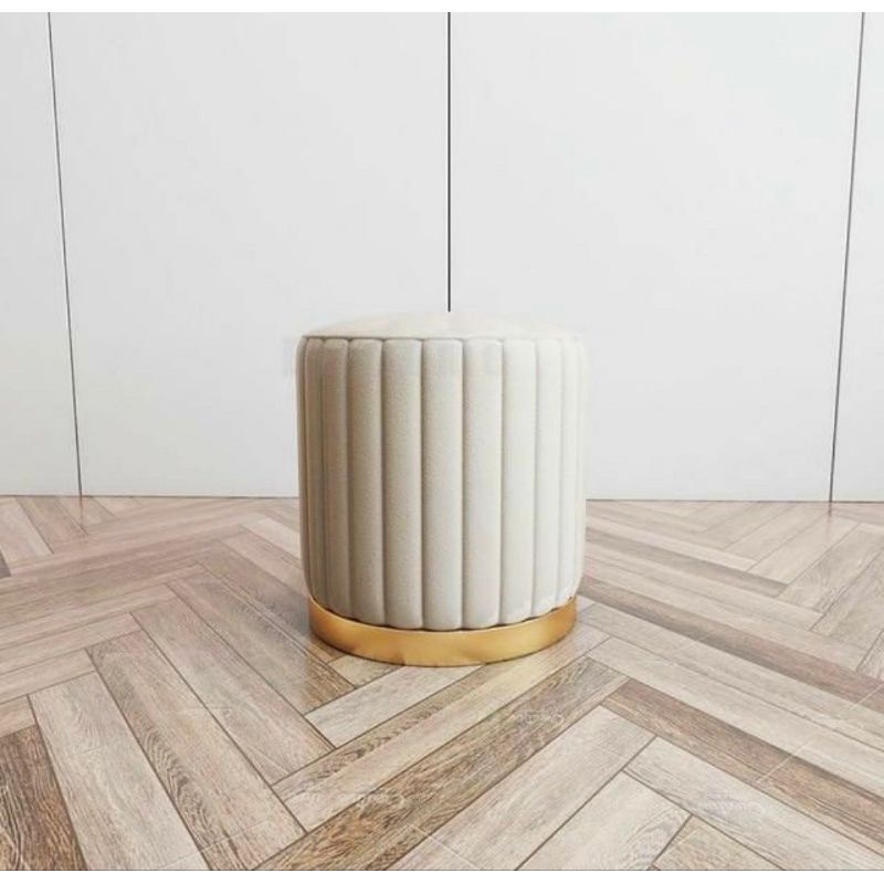 stool bulat garis lurus sofa murah sofa minimalis sofa meja rias