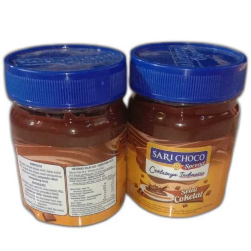

Sari Choco Spread Cokelat 150gr, Sari Choco Spread Hazelnut 150gr