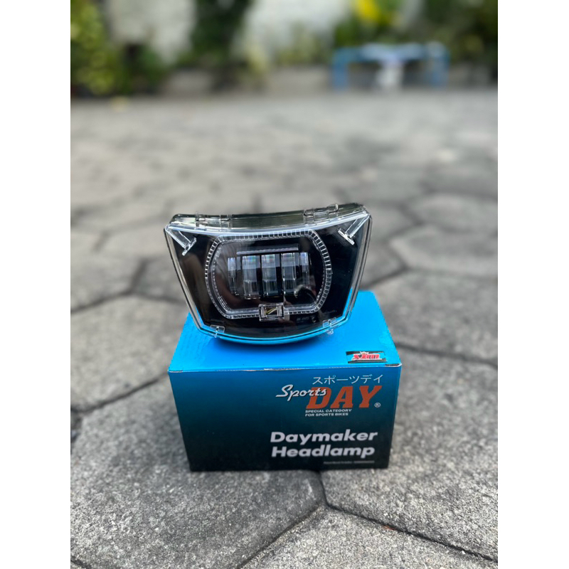 Daymaker Fiz Fiz R Day Lampu Depan Fiz R Nyala Terang Reflektor Daymaker Fiz