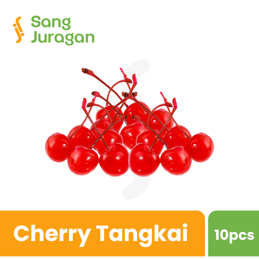 

Cherry / Ceri Merah Tangkai Topping Cake 10 pcs