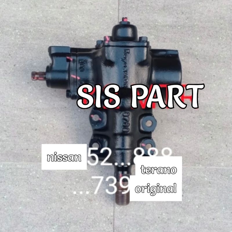 Gearbox Gear Box Steering Worm Steer Nissan Terano