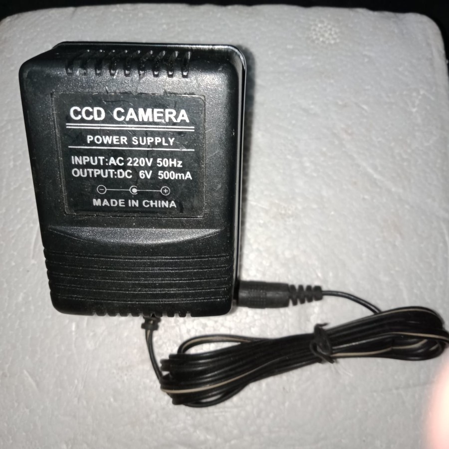 adaptor trafo 6 volt 0.5 ampere