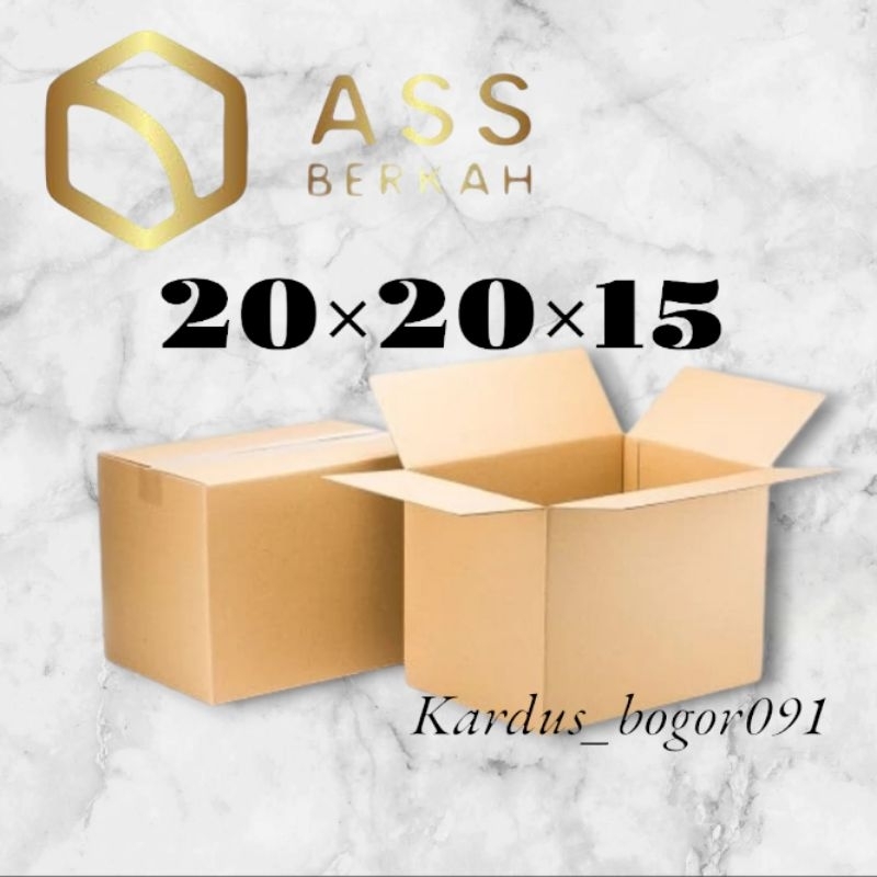 

kardus box packing 20×20×15