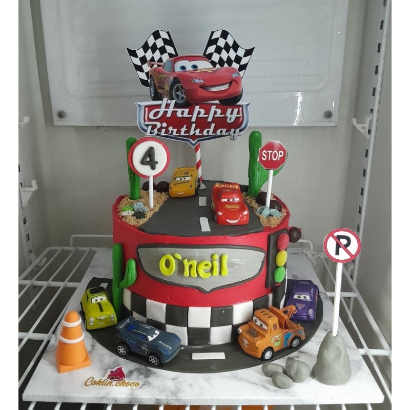 

CAKE BIRTHDAY MCQUEEN / KUE ULTAH MOBIL MCQUEEN CARS Mainan Cars Kue Ulang tahun / CUSTOM CAKE JAKARTA MURAH / MCQUEEN CAKE