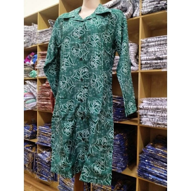 TUNIK PKK SRAGAM RESMI IBU PKK TERBARU MODEL TUNIK LAPIS FURING