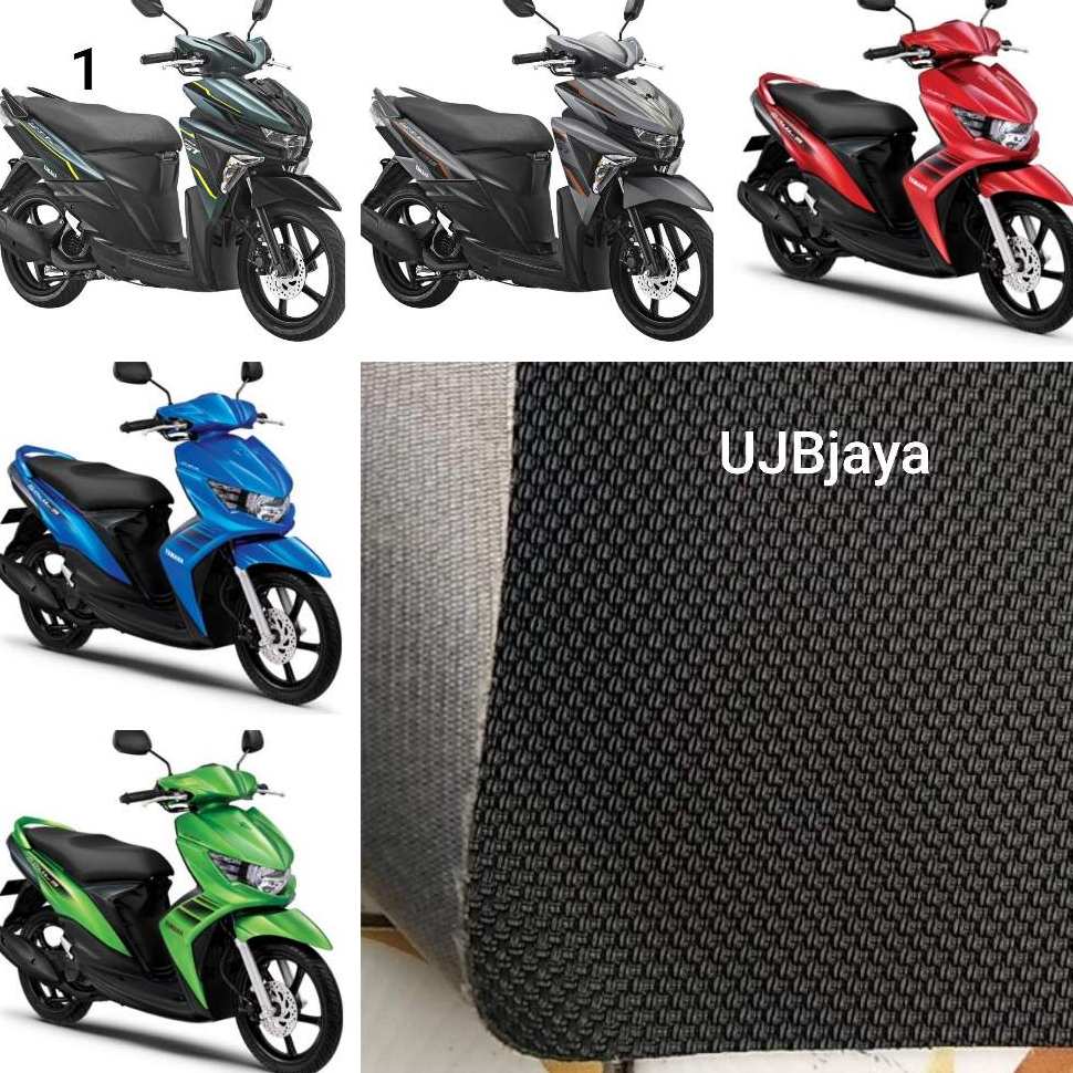 Kulit Jok Motor  Mio Soul GT 115 / Mio Soul GT 125 Standar / Bahan Ori Sarung Jok Motor  Mio Soul GT