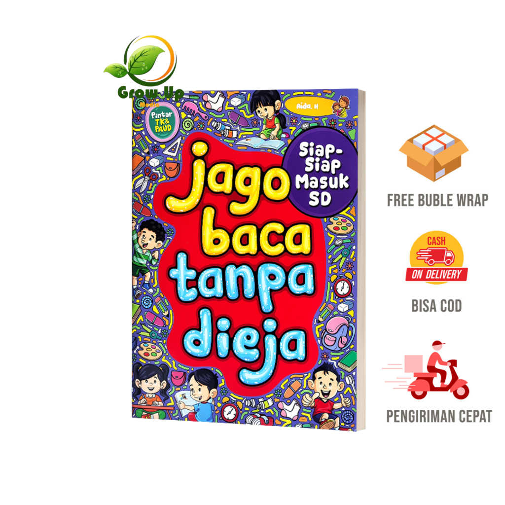 Buku Belajar Membaca Jago Baca Tanpa Dieja Siap Masuk SD