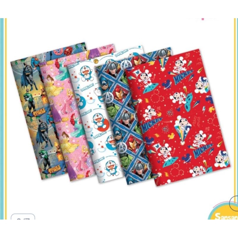 

kertas kado ukuran 61×48 satuan