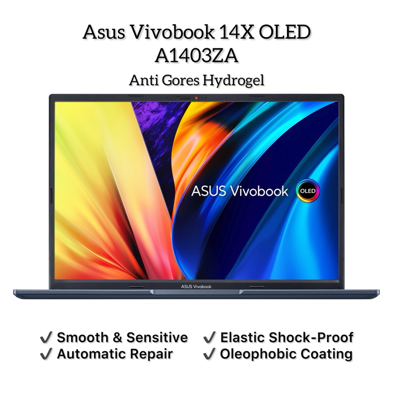 Anti Gores Hydrogel Asus Vivobook 14X OLED A1403ZA Screen Protector