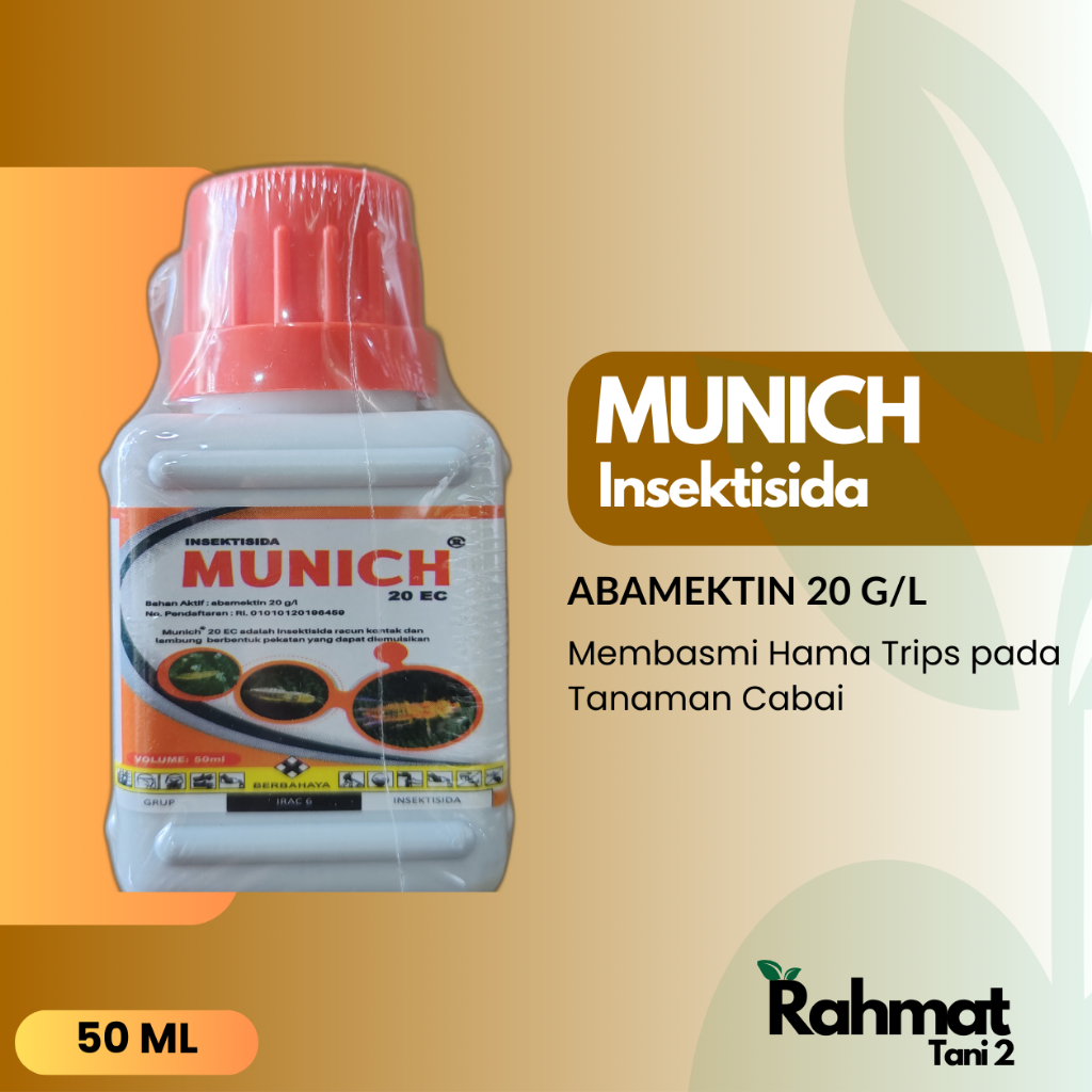 MUNICH - Insektisida Abamektin Racun Hama Tanaman Cabai (50 ml)