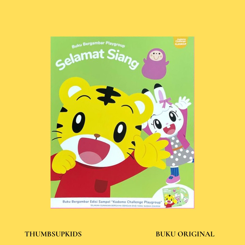 Thumbsupkids - Shimajiro Selamat Siang - Benesse - Buku Anak