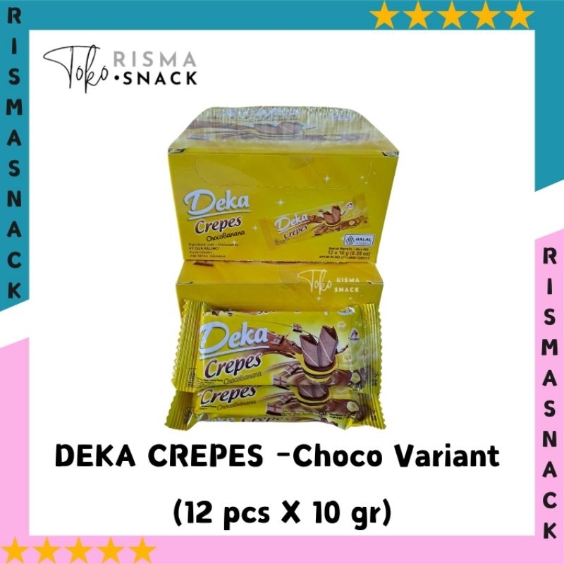 

Deka Crepes Chocobanana kemasan (12pcs x 10gr)