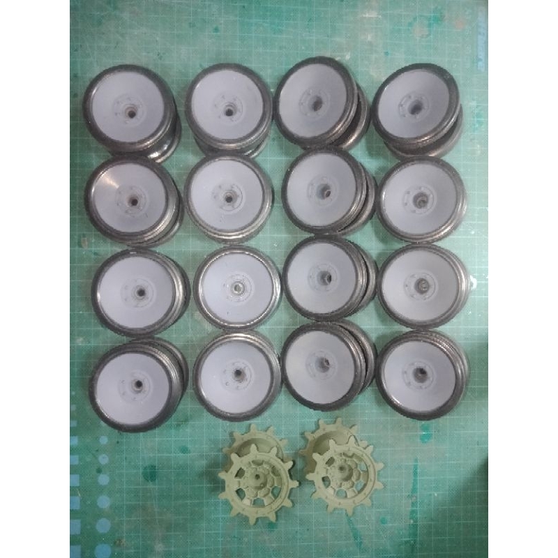 roadwheel rc tank german tiger 1 heng long 1/16