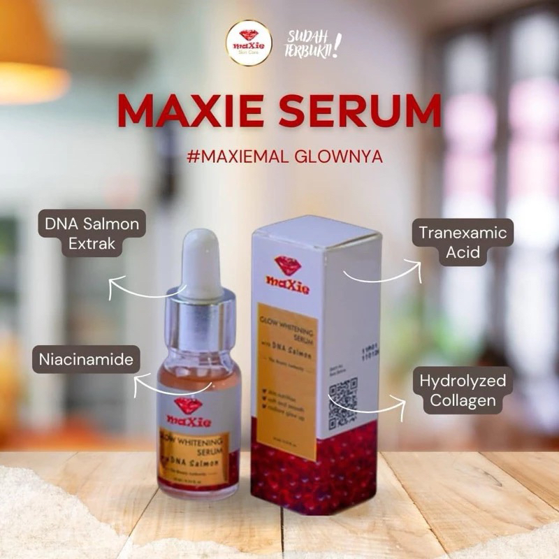 SERUM DNA SALMON MAXIE - GLOW WHITENING SERUM DNA SALMON MAXIE