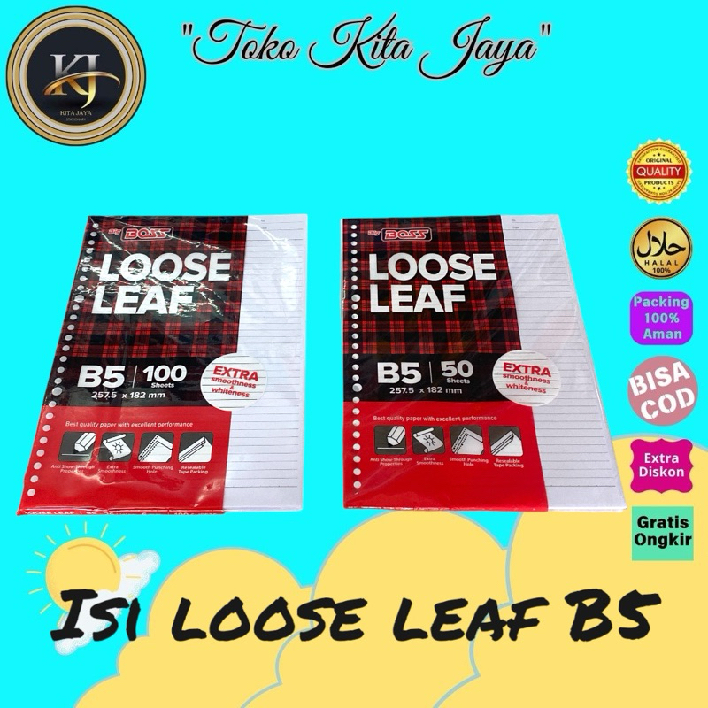 

Isi loose leaf B5 big boss