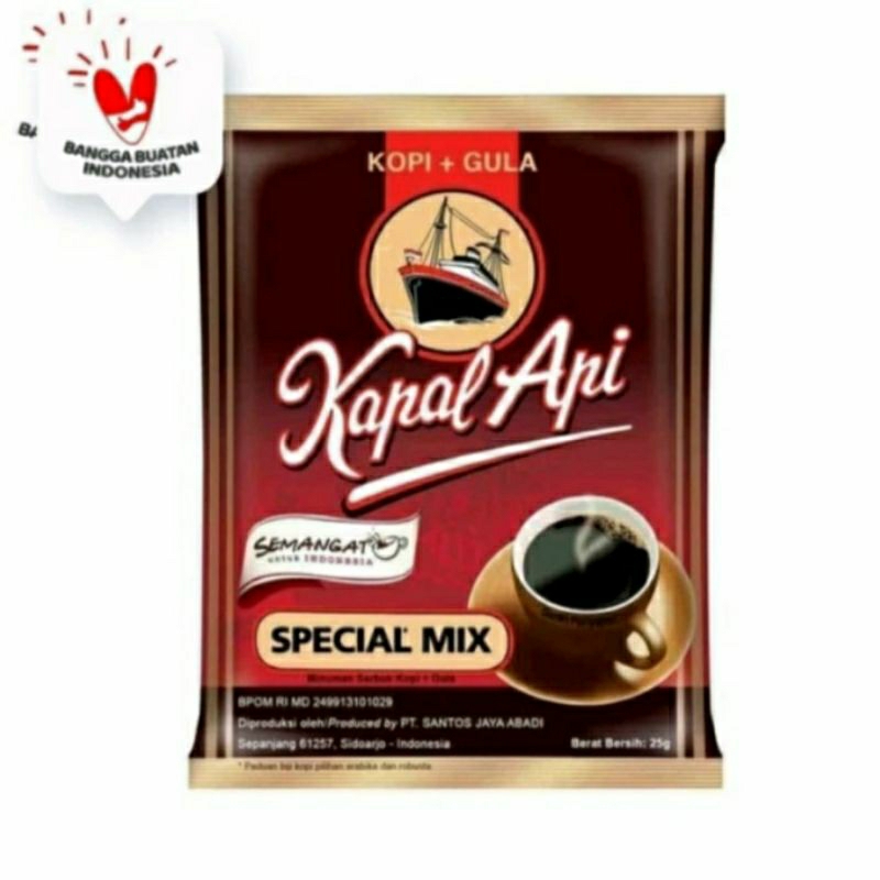 

Kopi Kapal Api Spesial Mix 10 pcs