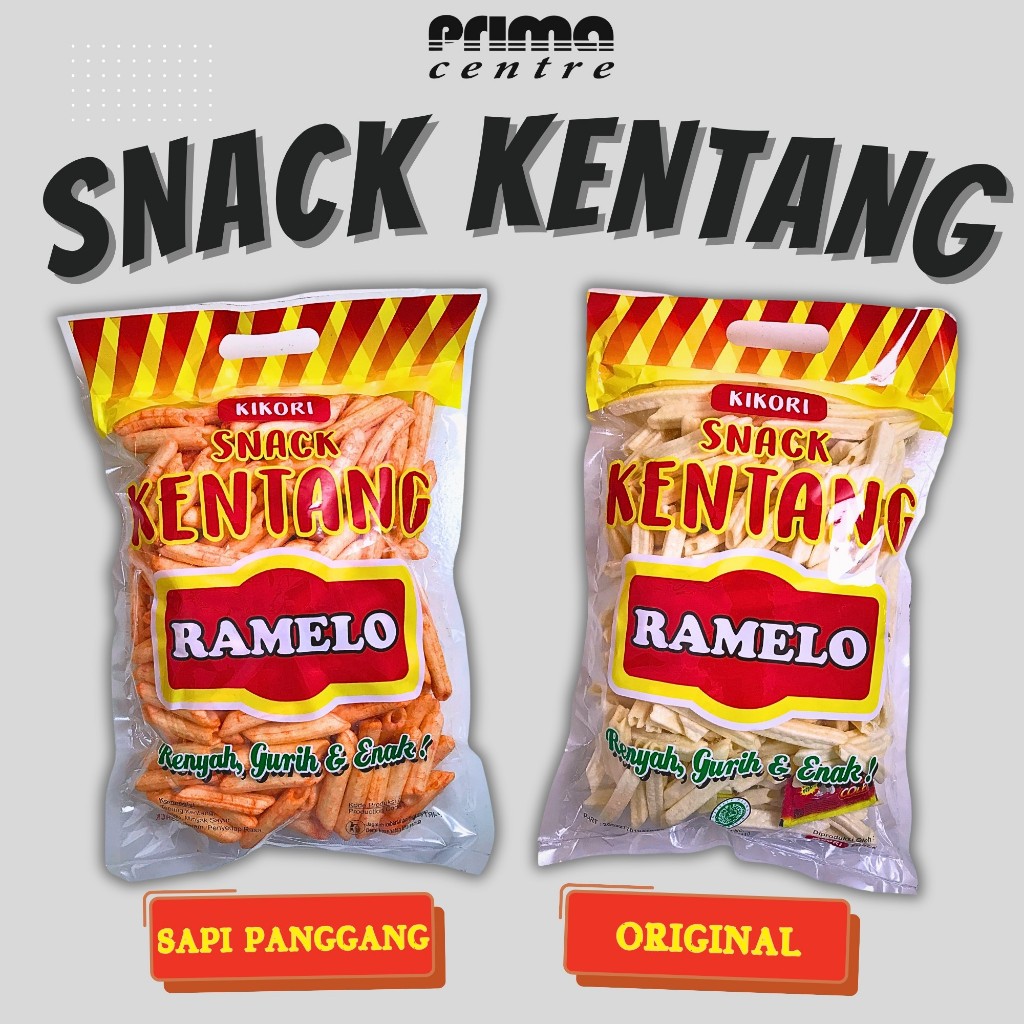 

STIK KENTANG POTATO RAMELO ORIGINAL SAPI PANGGANG 250gr