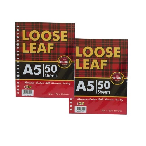 

TBMO LOOSE LEAF HORE A5-50 POP 1 -