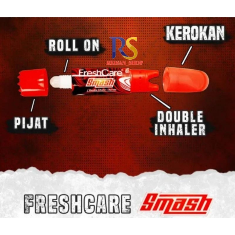 FRESH CARE SMASH DOUBLE INHALER