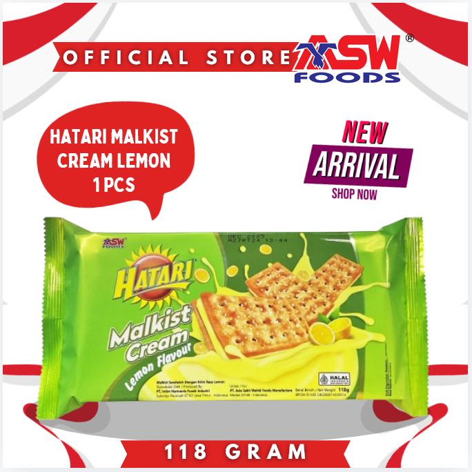 

Hatari Malkist Cream Lemon - Pcs