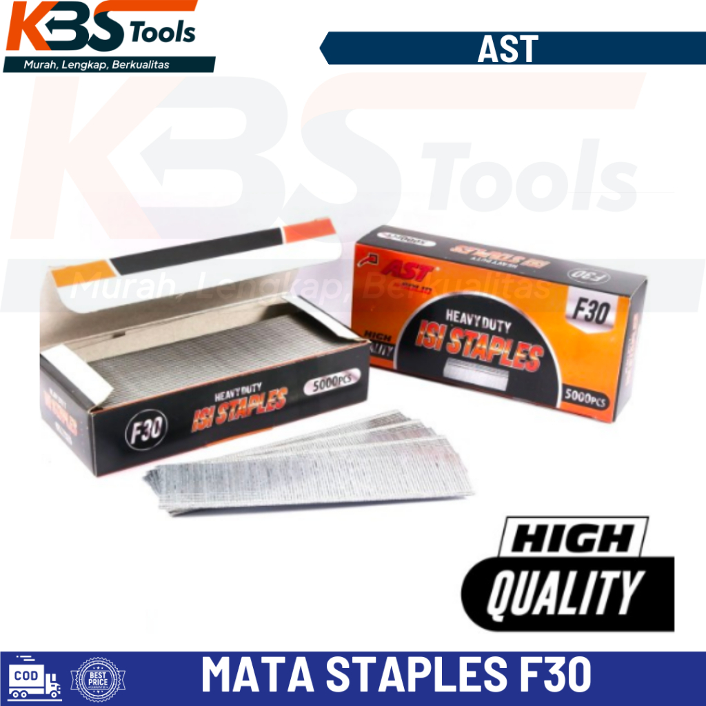 

Mata Paku I F30 / Isi Paku Staples Gun / Mata Nailer Lurus F30mm 3 cm