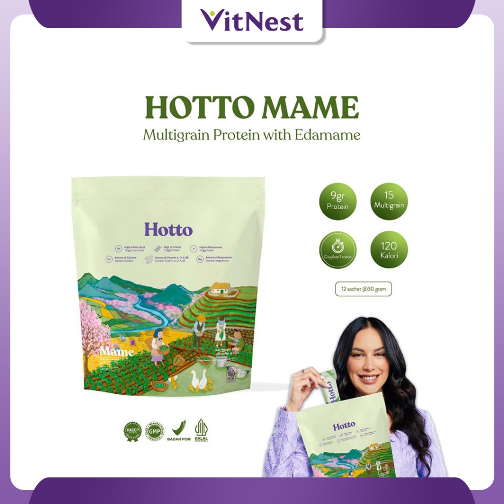 

HOTTO MAME Multigrain with Edamame Superfood ORIGINAL Hotto Edamame