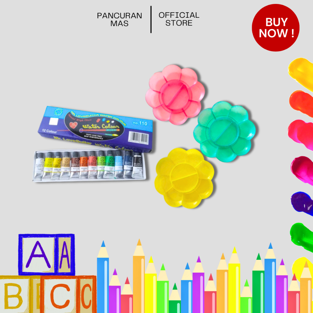 

Cat Air 12 Warna Water Colour Mr. LoveGuitar No. 110