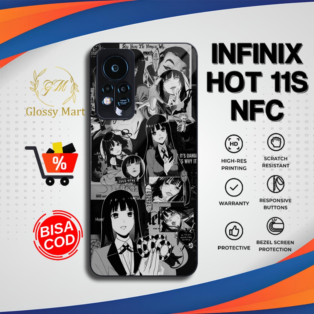 Case Infinix Hot 11S Nfc Anime Baru Casing Hot 11S Nfc Hardcase Softcase Glossy Termurah Terlaris