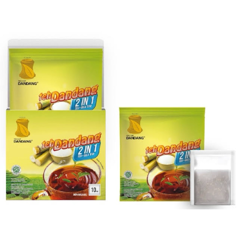 

teh dandang celup 2 in 1 plus gula tebu