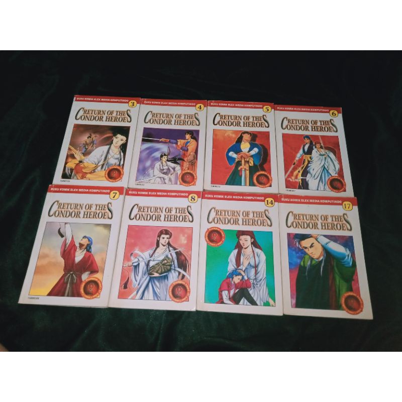 manhua wuxia komik return of the condor heroes