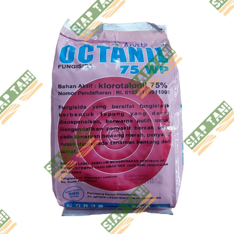 FUNGISIDA OCTANIL 75 WP 500 GR