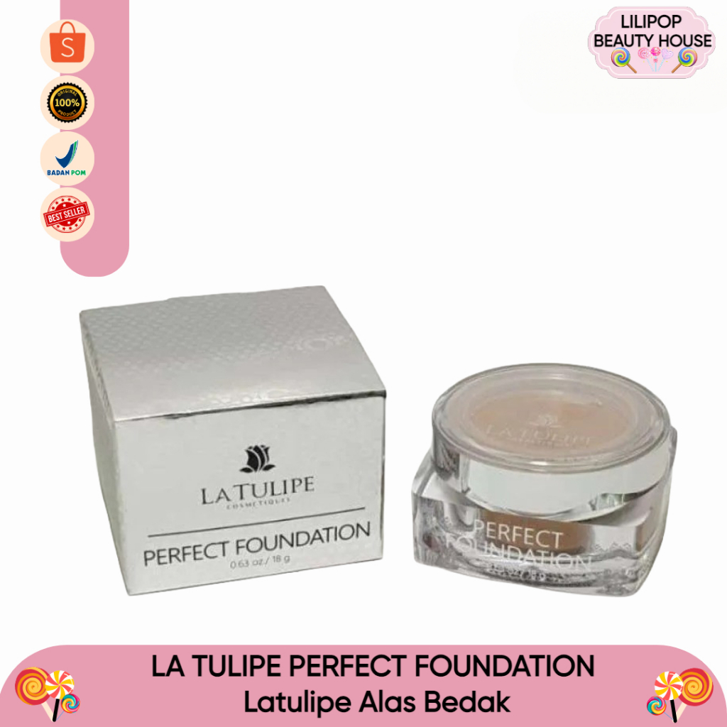 LA TULIPE PERFECT FOUNDATION - La Tulipe Alas Bedak