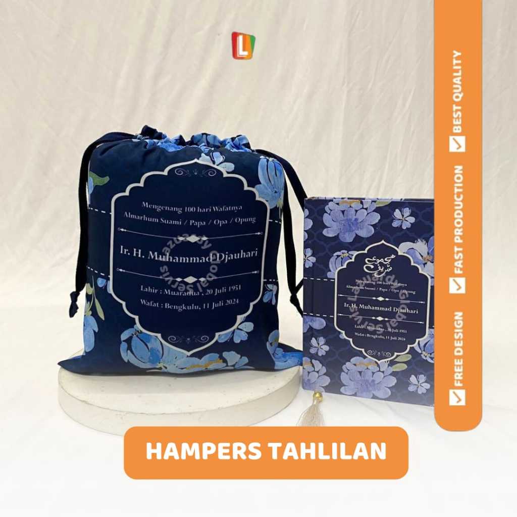 HAMPERS TAHLILAN CUSTOM DESAIN