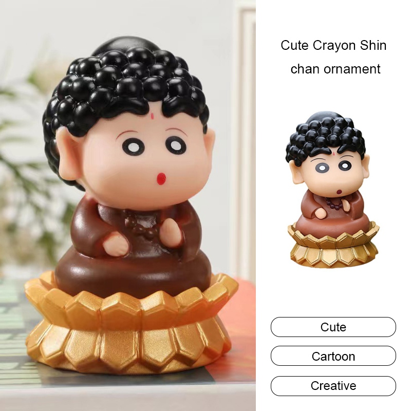 Crayon Shinchan Lord Buddha Cute Figure