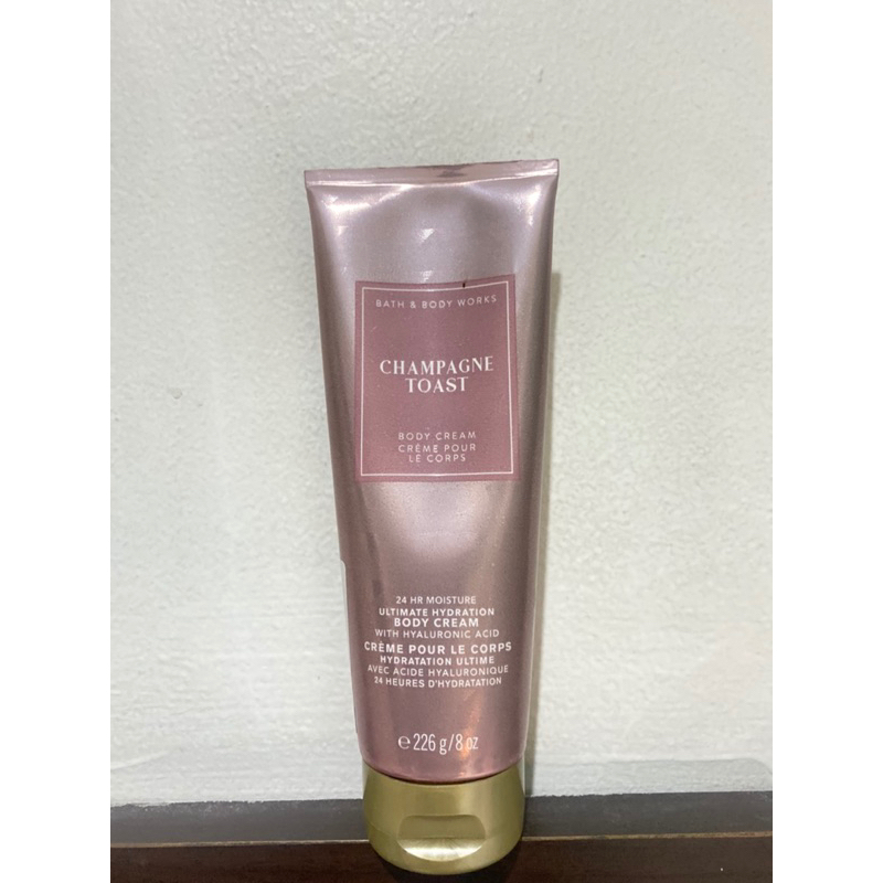 bbw champagne toast body cream lotion