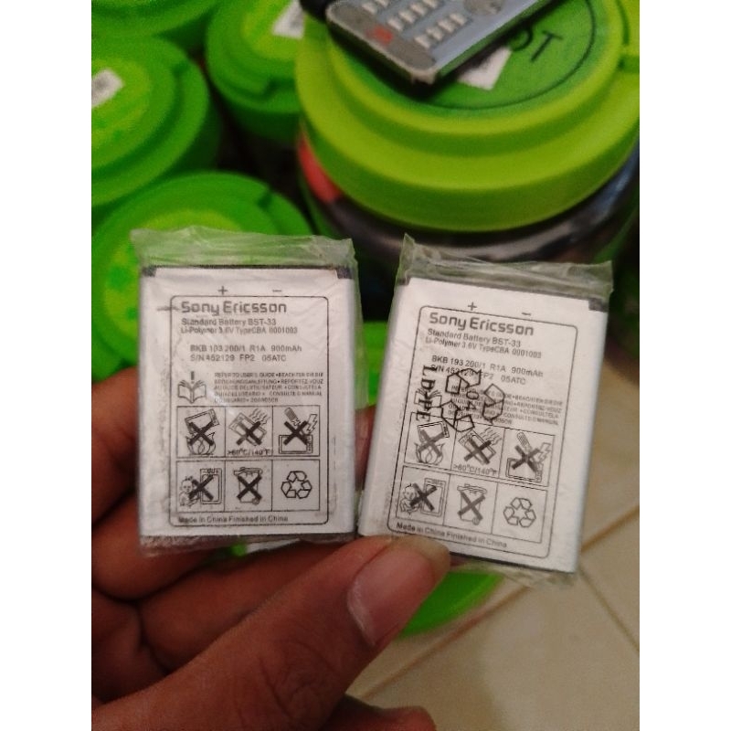 batrai batre batu baterai bst-33 BST 33 Sony Ericsson