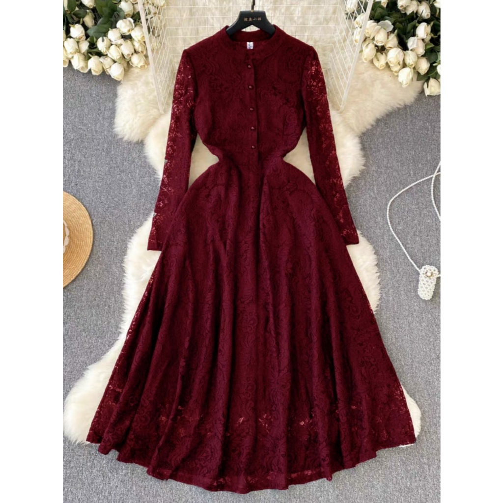 JYACOLLECTION-DRESS NATAL TERBARU-DRESS BRUKAT NATAL-DRESS CASUAL-DRESS REMAJA-GAUN BRUKAT NATAL-GAU