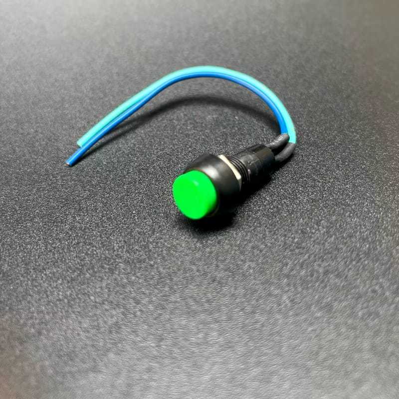 Saklar Push ON Bulat - Switch ON - Saklar Lampu - Saklar Dim Anti Air