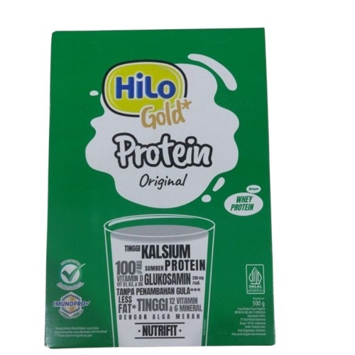 

HiLo Gold Protein Original (Plain) 500gr - Susu Tinggi Kalsium