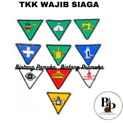 ECER TKK Wajib Siaga | Tkk bordir Wajib Siaga