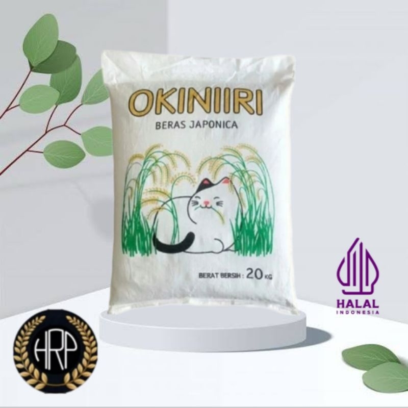 

Beras Jepang/Beras Sushi Japonica Okiniri 20 Kg Good Quality ORIGINAL