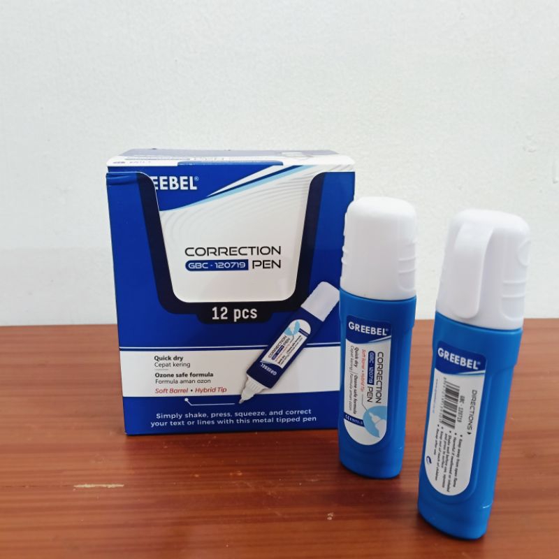 

CORRECTION PEN / TIP EX MATA BESI - GREEBEL GBC-120719