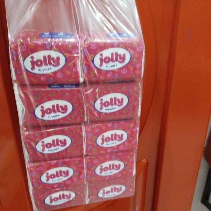tisu jolly pop up 1bal/10pc