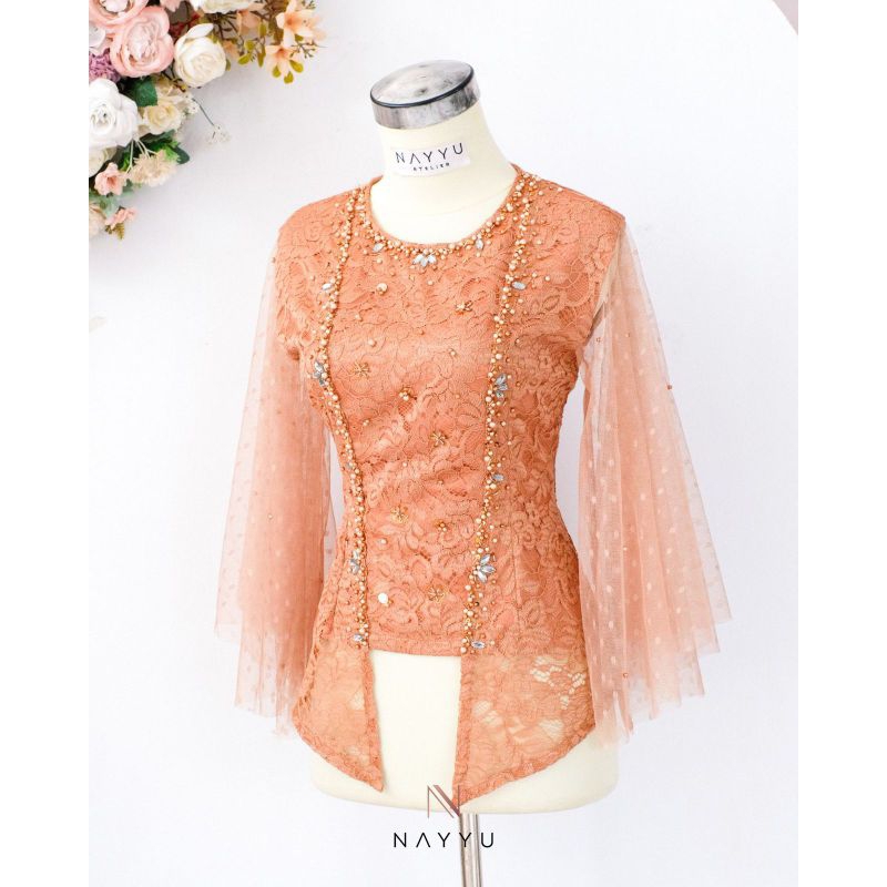 Atasan Kebaya Brokat Payet