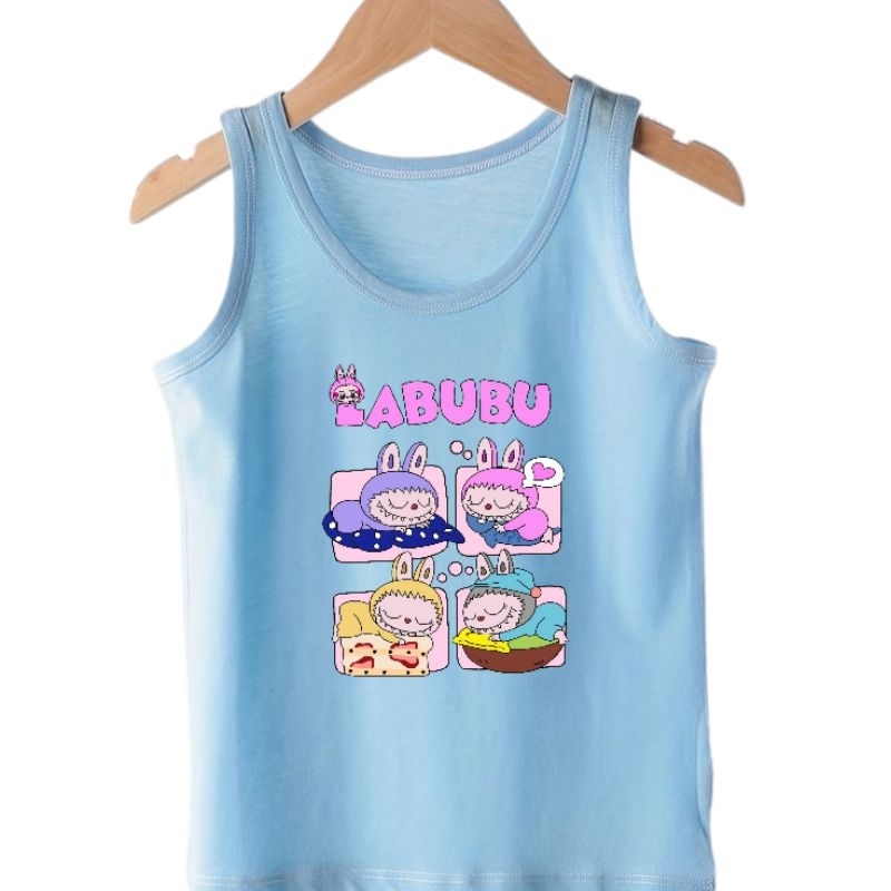Tanktop/singlet labubu anak perempuan & laki-laki