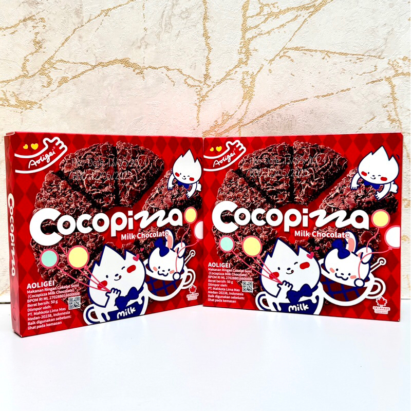

Aoligei Cocopizza Crisp Choco Milk Chocolate Grain