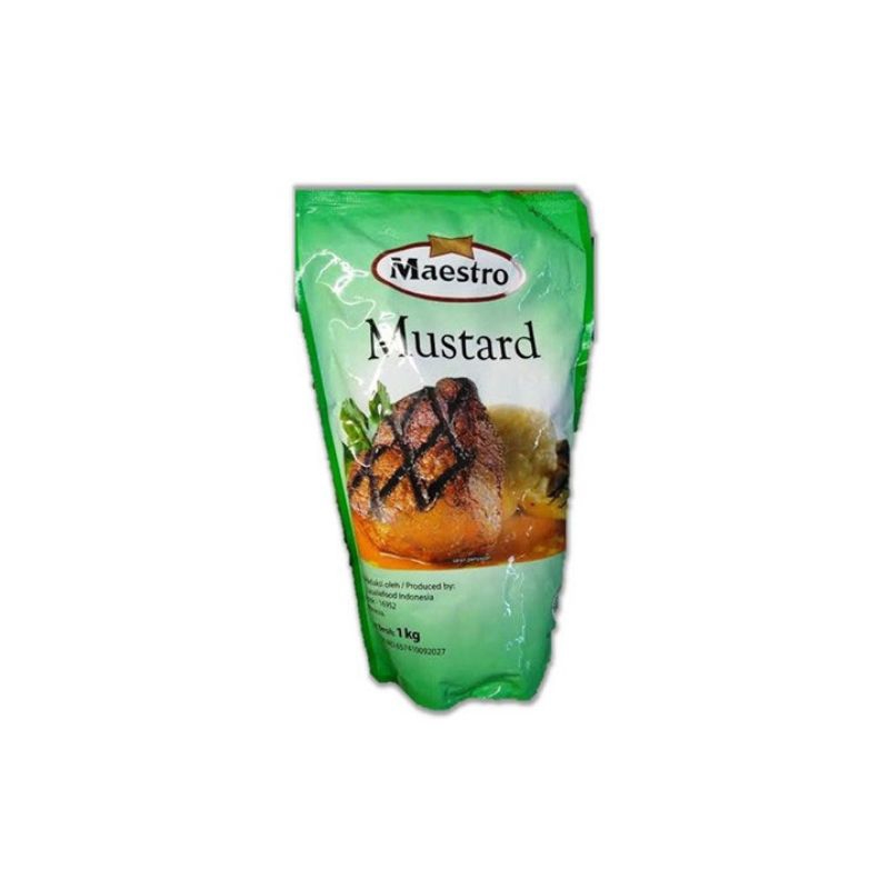 

Maestro Mustard 1kg Mustard Maestro