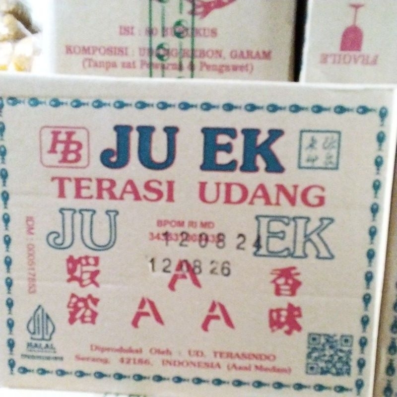 

RB terasi juek 40 pcs / juek 1/2 dus